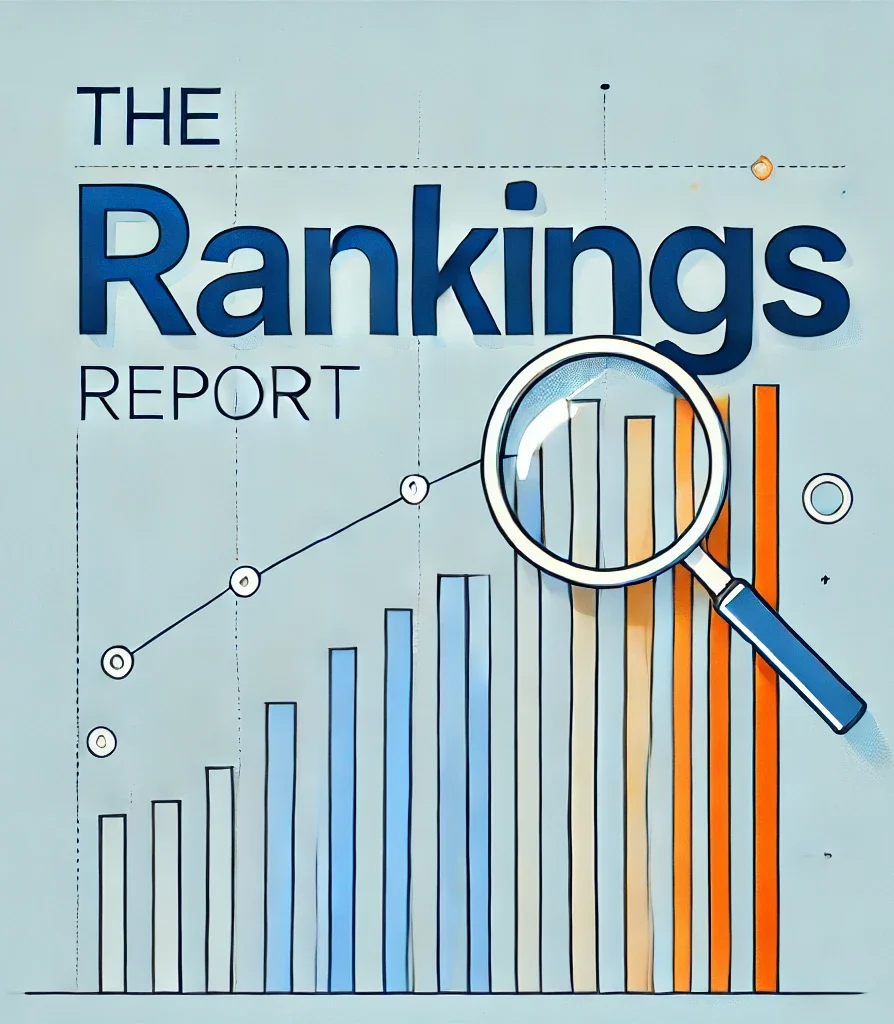 The Rankings Report front cover.